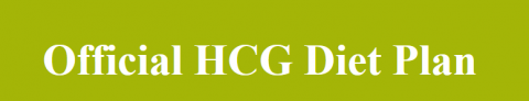 Official HCG Diet Plan Coupons