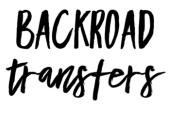 Backroad Transfers Coupons