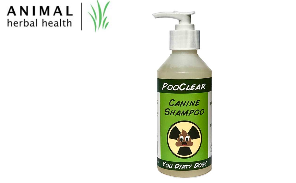 Animal Herbal Health PooClear Shampoo & Conditioner- Best shampoo for dog smelling bad 