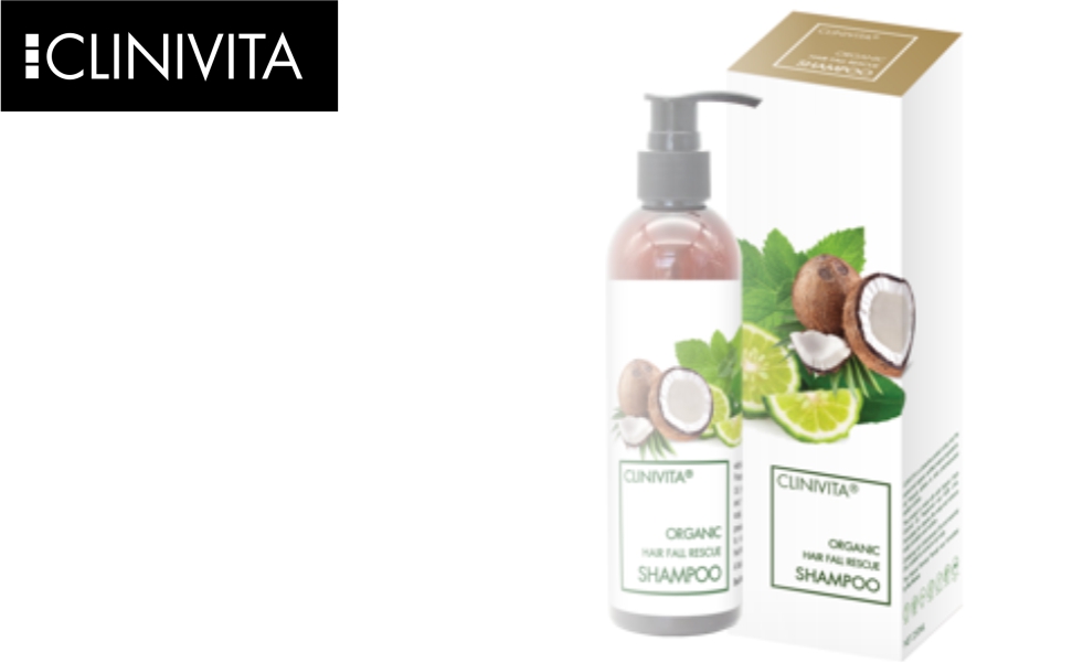 CLINIVITA Organic hair fall rescue shampoo - Best for all hair types
