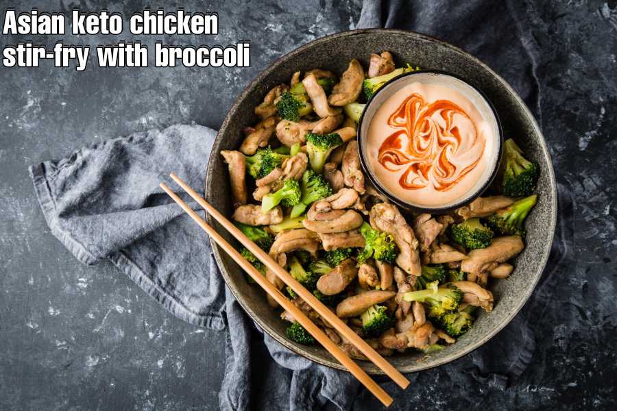 chicken stir-fry with broccoli
