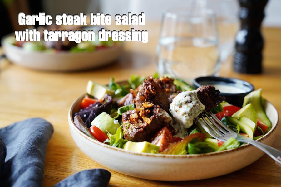 salad with tarragon dressing
