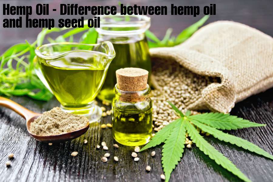 Hemp Oil - Difference between hemp oil and hemp seed oil
