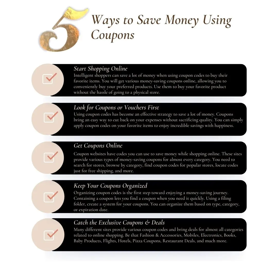 Best 5 Ways to Saving Money