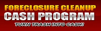 Foreclosure Cleanup Cash Program Coupons