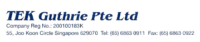 TEK Guthrie Pte Ltd Coupons