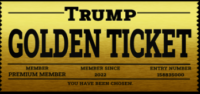 Trump Golden Ticket Coupons