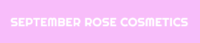 September Rose Cosmetics Coupons