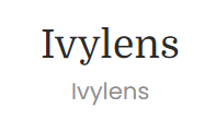 Ivylens Coupons