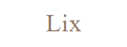 Lix Coupon Code and Promo Codes 2025